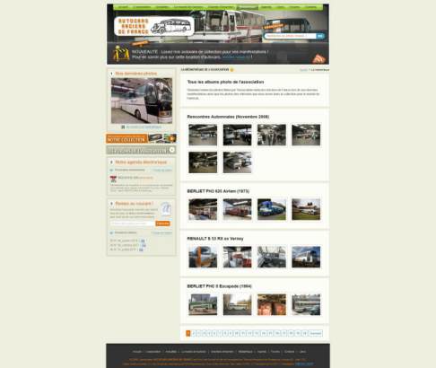Albums photos de l'association screenshot aaaf