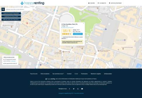 Vignette d'introduction pour accéder à la note de la location screenshot happyrenting