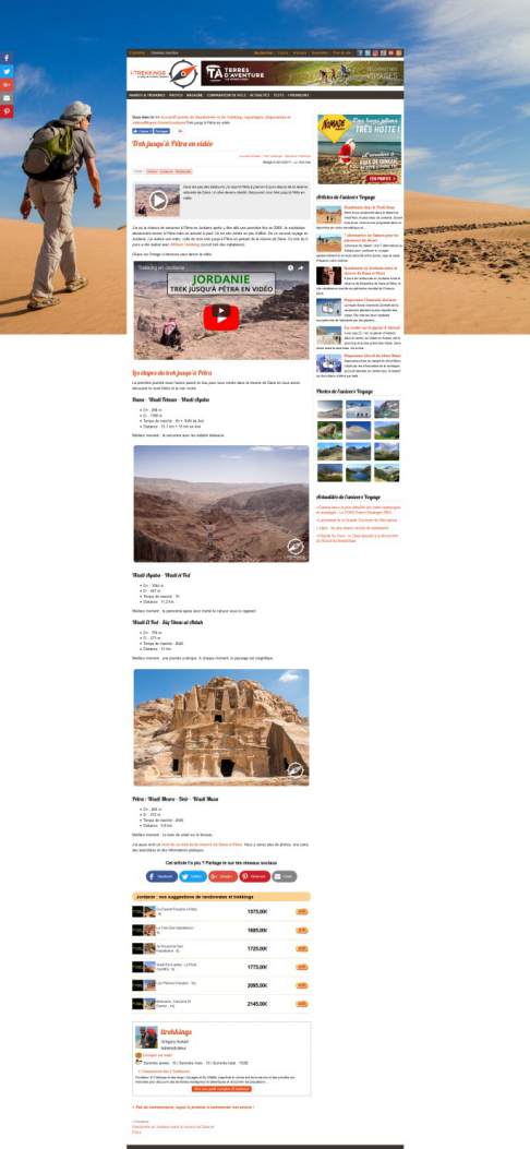 Carnet de voyage screenshot i-trekkings