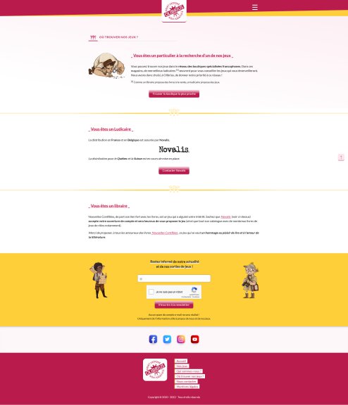 Points de vente des jeux Olibrius screenshot olibrius