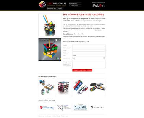 Fiche détailllée du produit Rubiks cube screenshot rubiks-cube