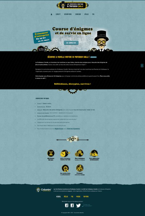Accueil du site Zwolle screenshot zwolle